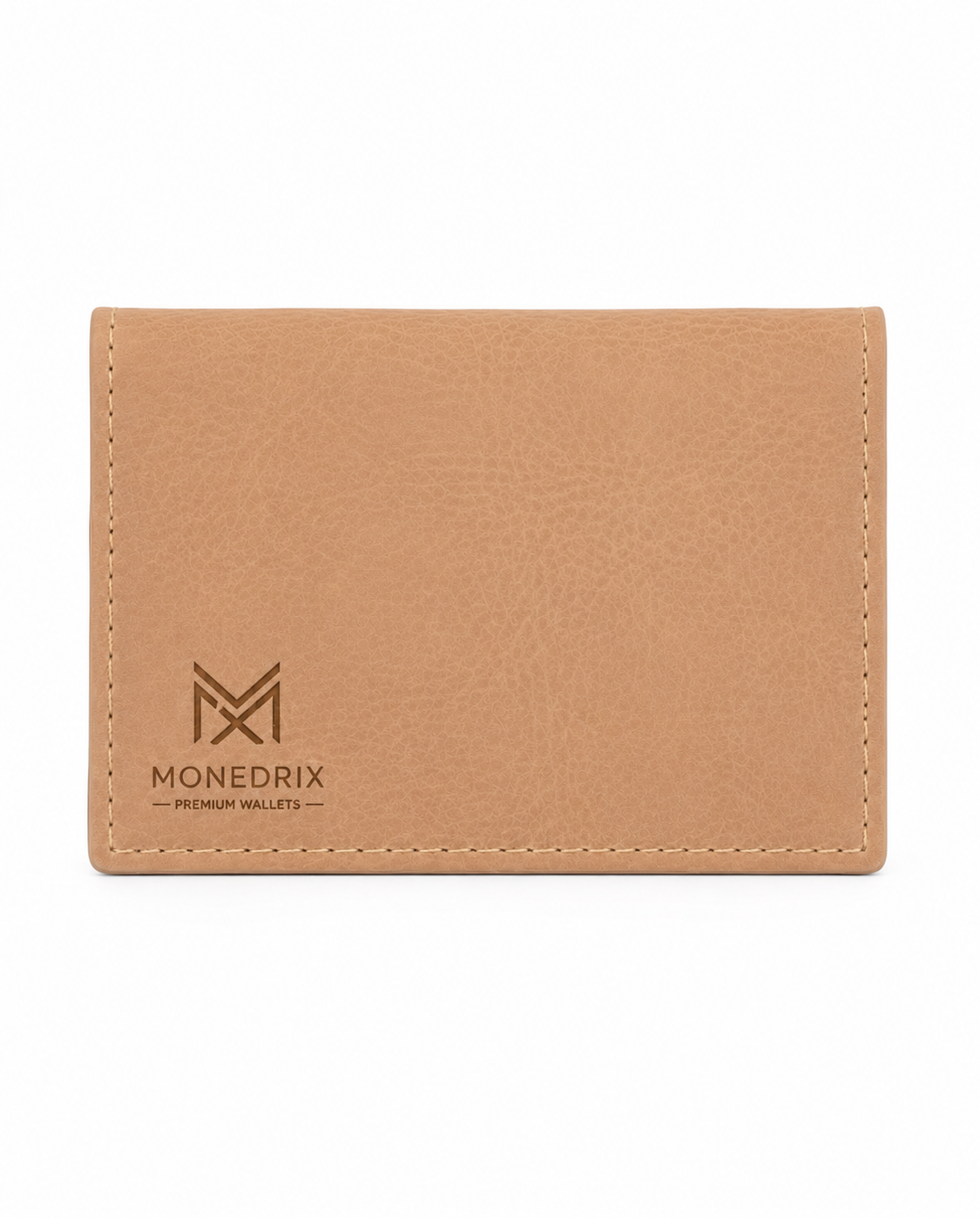 Classic Tan Card  Holder | MONEDRIX Travel Wallet